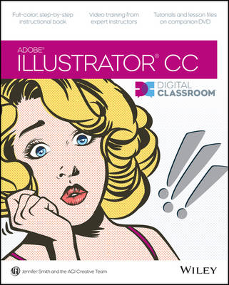 Book cover for Illustrator CC Digital Classroom