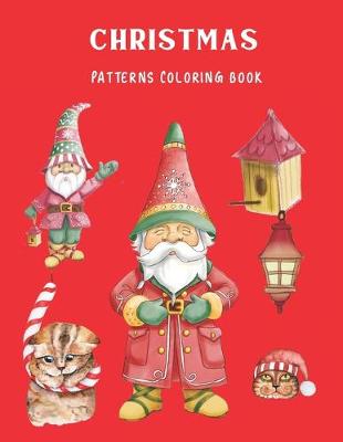 Book cover for Christmas Patterns Coloring Book