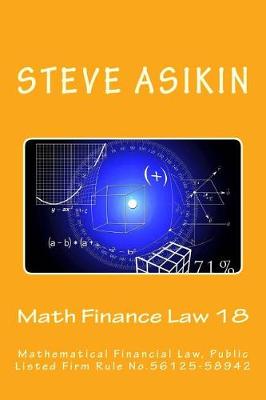 Book cover for Math Finance Law 18
