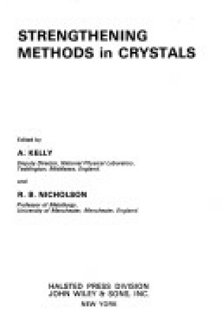Cover of Kelly: Strengthening Methods of *Crystal