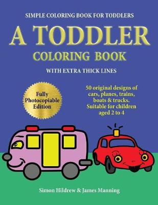 Cover of Simple coloring book for toddlers