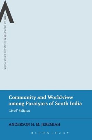 Cover of Community and Worldview among Paraiyars of South India