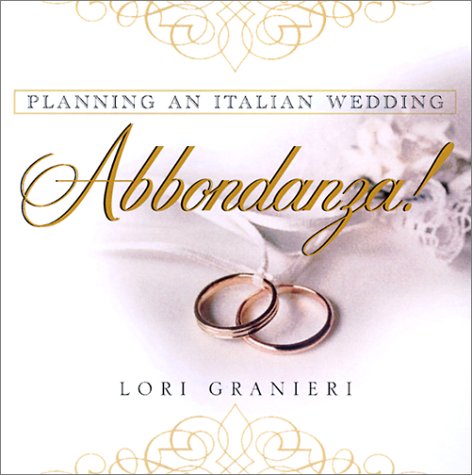 Book cover for Abbondanza! Planning an Italian Wedding