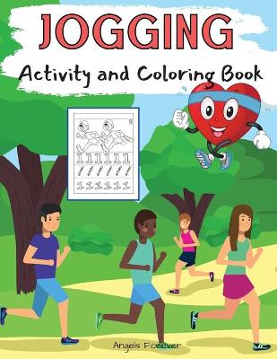 Book cover for Jogging Activity and Coloring Book