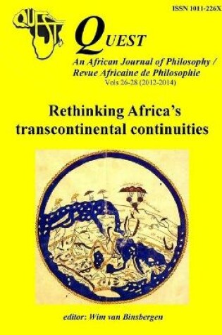 Cover of Rethinking Africa's transcontinental continuities