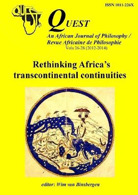 Book cover for Rethinking Africa's transcontinental continuities