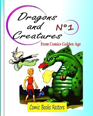 Book cover for Dragons and Creatures N°1