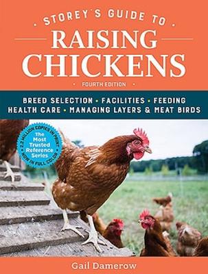 Book cover for Storey's Guide to Raising Chickens, 4th Edition