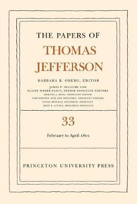 Cover of The Papers of Thomas Jefferson, Volume 33