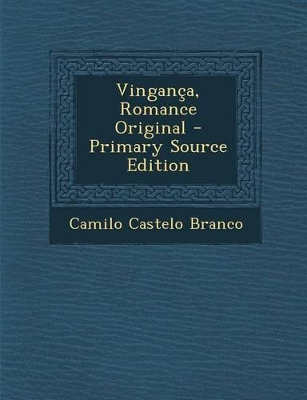 Book cover for Vinganca, Romance Original - Primary Source Edition