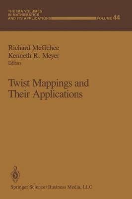 Book cover for Twist Mappings and Their Applications