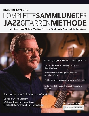Book cover for Martin Taylors Komplette Sammlung der Jazzgitarrenmethode