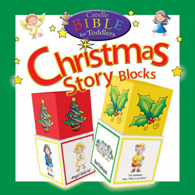 Book cover for Candle Bible for Toddlers Christmas Story Blocks