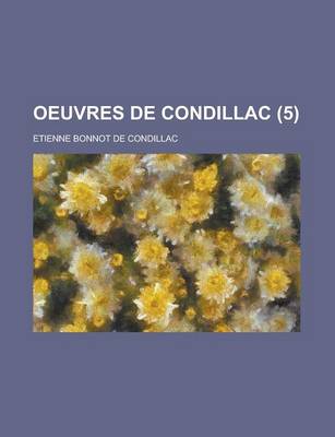 Book cover for Oeuvres de Condillac (5)