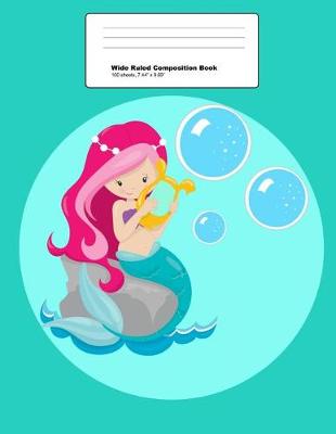 Book cover for Cute Mermaid Composition Book