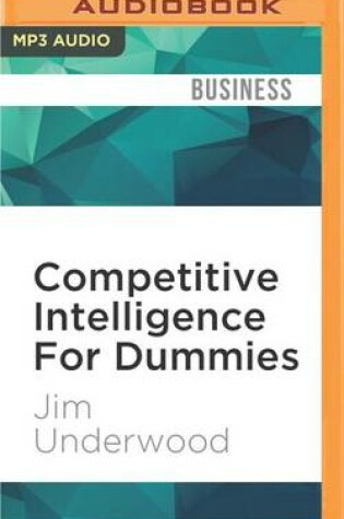 Cover of Competitive Intelligence for Dummies