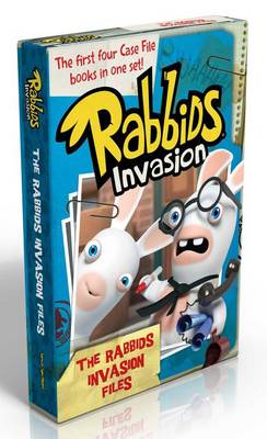 Cover of Rabbids Invasion Files: Case File #1 First Contact; Case File #2 New Developments; Case File #3 The Accidental Accomplice; Case File #4 Rabbi