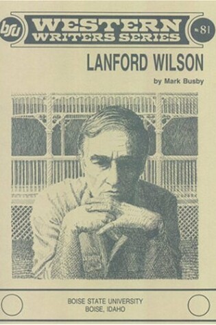 Cover of Lanford Wilson (Western Writers)