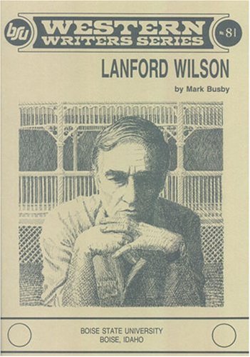 Book cover for Lanford Wilson (Western Writers)