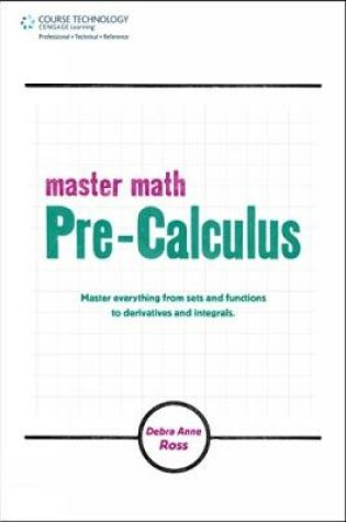 Cover of Master Math: Pre-Calculus