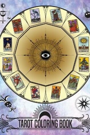 Cover of Tarot Coloring Book