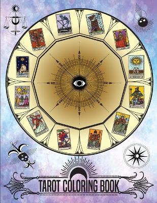 Book cover for Tarot Coloring Book