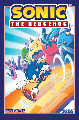 Cover of Sonic the Hedgehog, Vol. 11: Zeti Hunt!