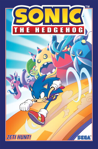 Book cover for Sonic The Hedgehog, Vol. 11: Zeti Hunt!