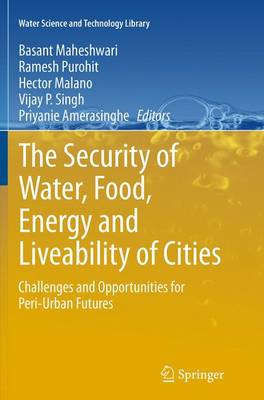 Cover of The Security of Water, Food, Energy and Liveability of Cities