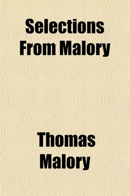 Book cover for Selections from Malory