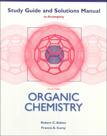 Book cover for Organic Chemistry: (Student Study Guide/Solutions Manual)