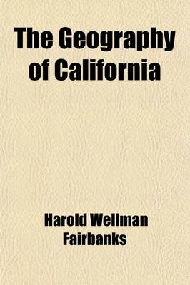 Book cover for The Geography of California