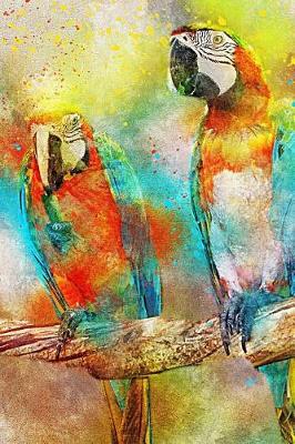 Book cover for Painted Parrots Journal