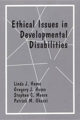 Book cover for Ethical Issues in Developmental Disabilities