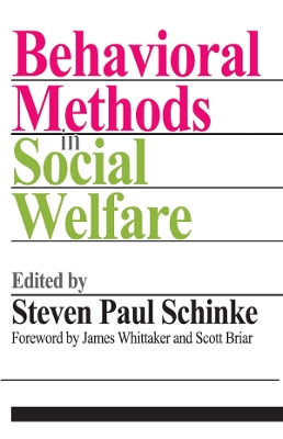 Book cover for Behavioral Methods in Social Welfare