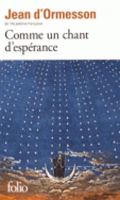 Book cover for Comme un chant d'esperance