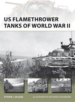 Book cover for US Flamethrower Tanks of World War II