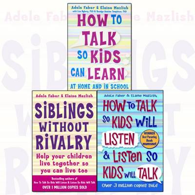 Book cover for How to Talk So Kids and Teens Will Listen Parenting 3 Books Collection Set