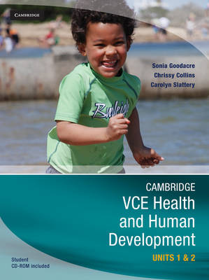 Book cover for Cambridge VCE Health and Human Development Units 1 and 2 with Student CD-ROM with Student CD-ROM