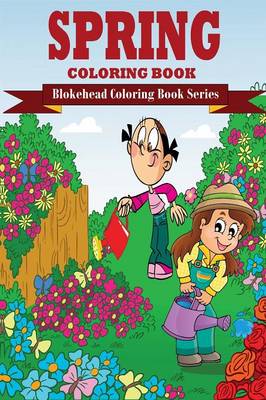 Book cover for Spring Coloring Book