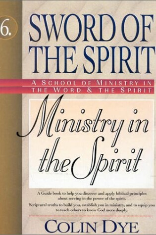 Cover of Ministry in the Spirit