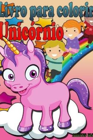 Cover of Livro para colorir Unicornio