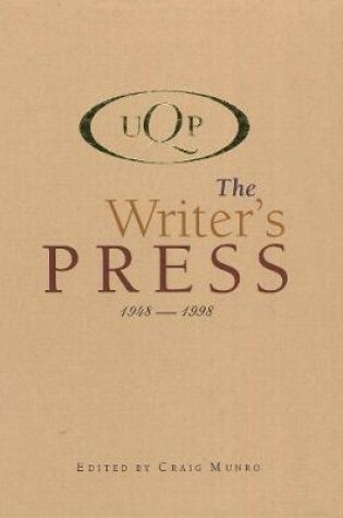 Cover of UQP The Writer's Press: 1948-1998