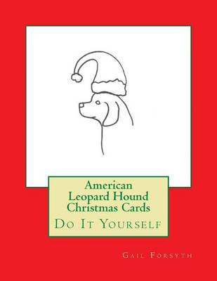 Book cover for American Leopard Hound Christmas Cards