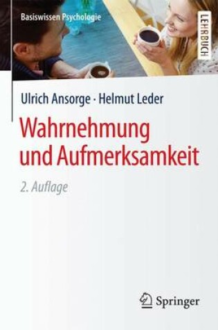 Cover of Wahrnehmung und Aufmerksamkeit