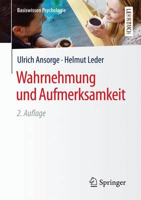 Book cover for Wahrnehmung und Aufmerksamkeit