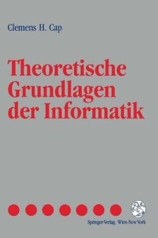 Cover of Theoretische Grundlagen der Informatik