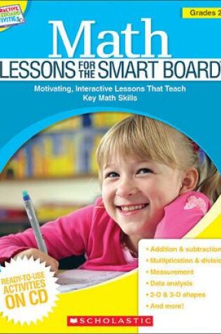 Cover of Math Lessons for the Smart Board(tm) Grades 2-3