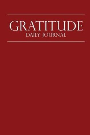 Cover of Gratitude Daily Journal