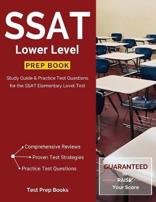 Book cover for SSAT Lower Level Prep Book